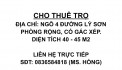 Cho thuê phòng trọ tại Đường Lý Sơn - Long Biên - HN